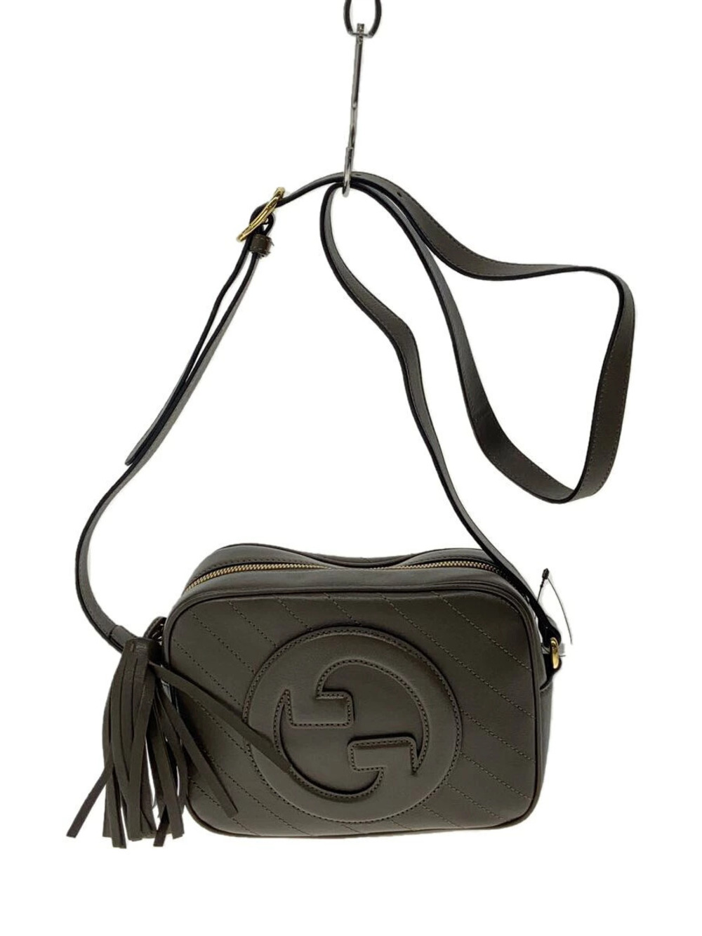 Gucci Soho Disco bag brown interlocking G logo leather tassel